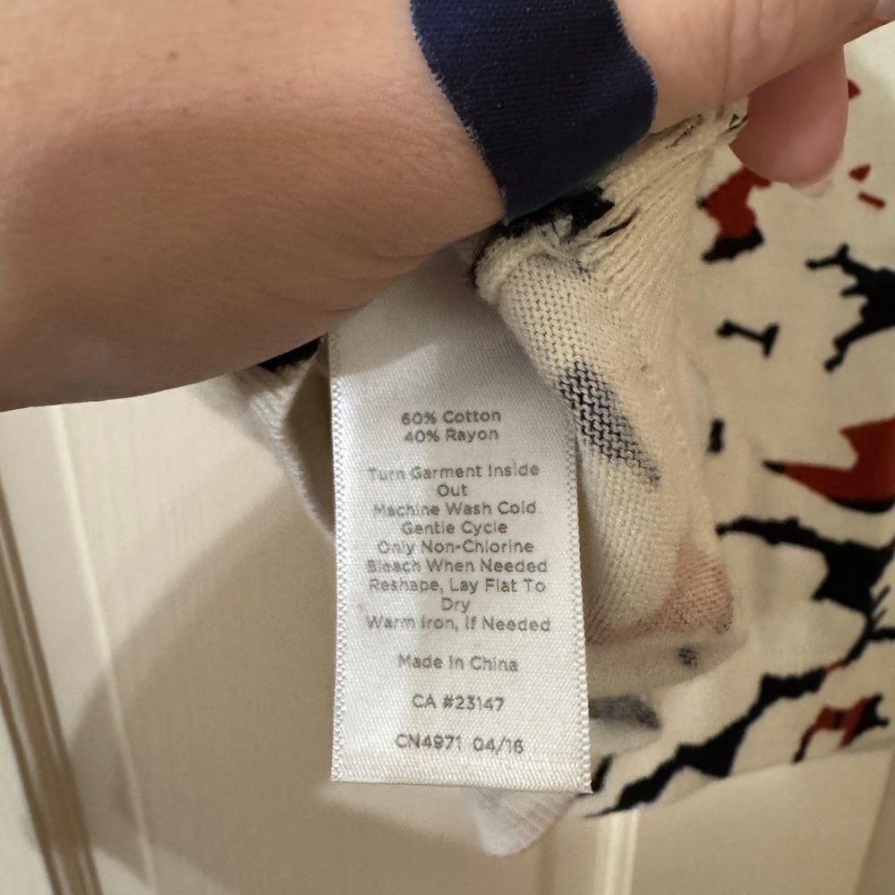 Women’s Talbots Patterned Tunic XL - Picture 4 of 5